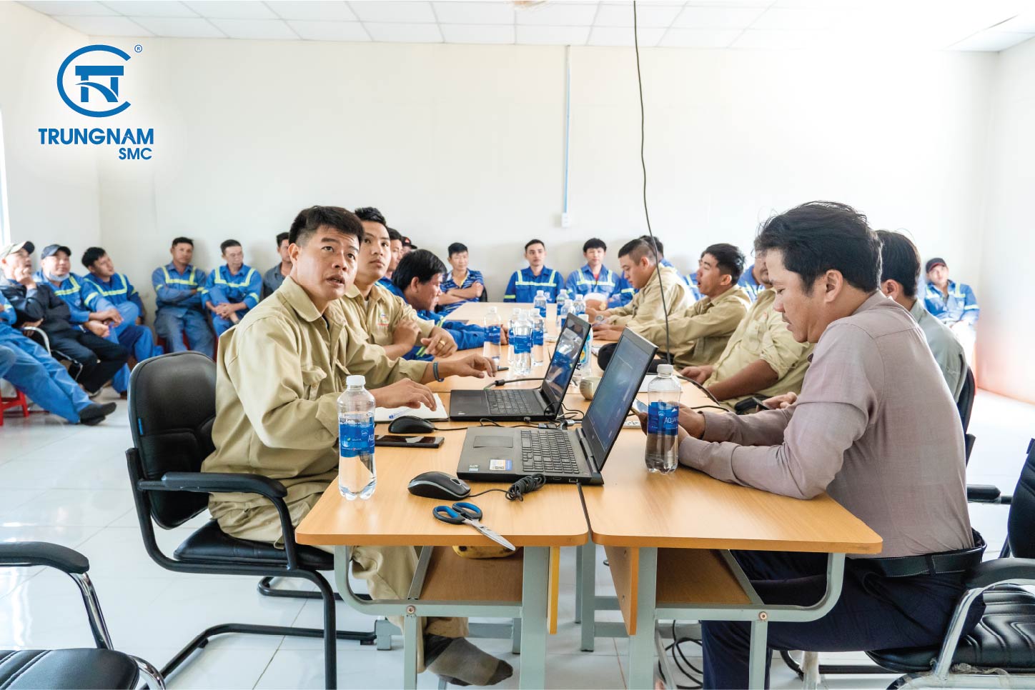 Trungnam SMc tổ chức đào tạo cho CBNV tại văn phòng Ban điều hành Đắk Lắk.